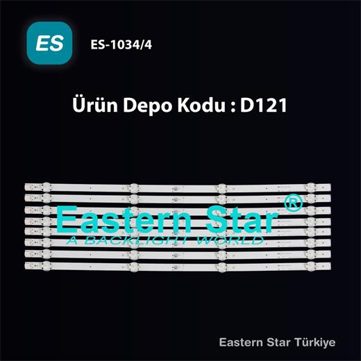 ES-1034, ARCELIK 49 DRT_REV0.1 - ZVA65600-AA , ZVE65600 , 49 CRYSTAL 8X4, TV LED BAR-D121